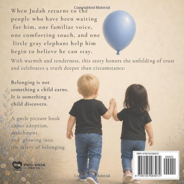 The Day Judah Felt Settled back cover