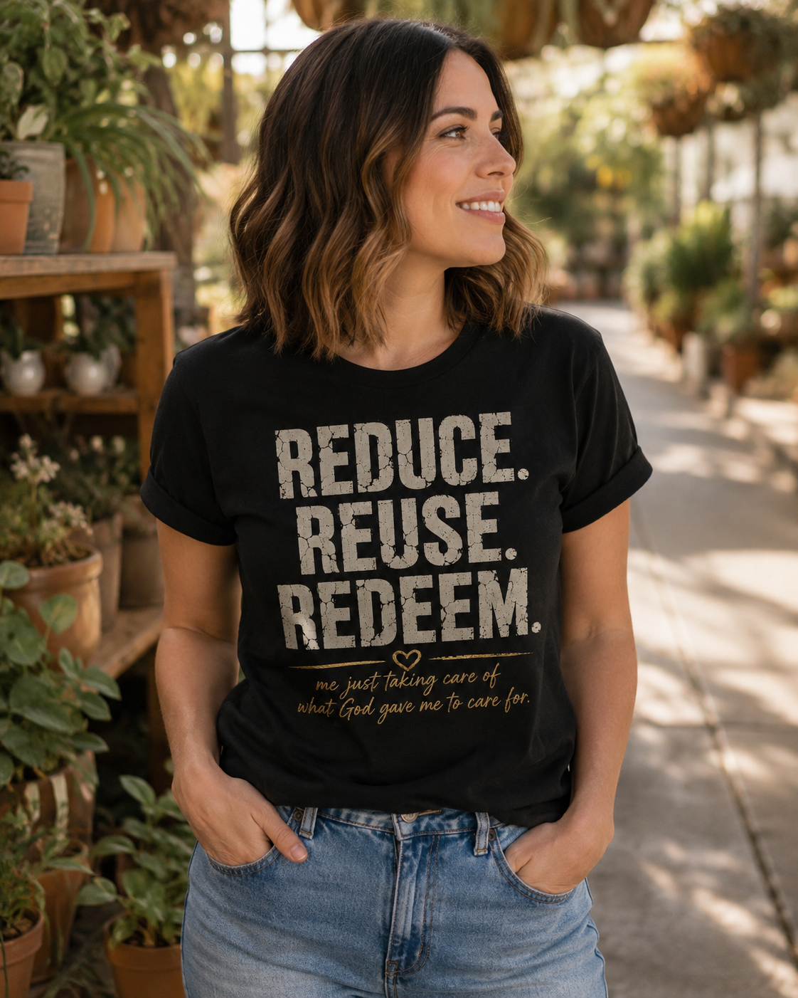 Reduce Reuse Redeem Tee