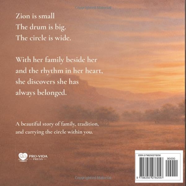 Zion's Circle of Belonging back cover